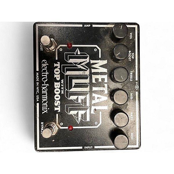 Used Electro-Harmonix XO Metal Muff with Top Boost Distortion Effect Pedal