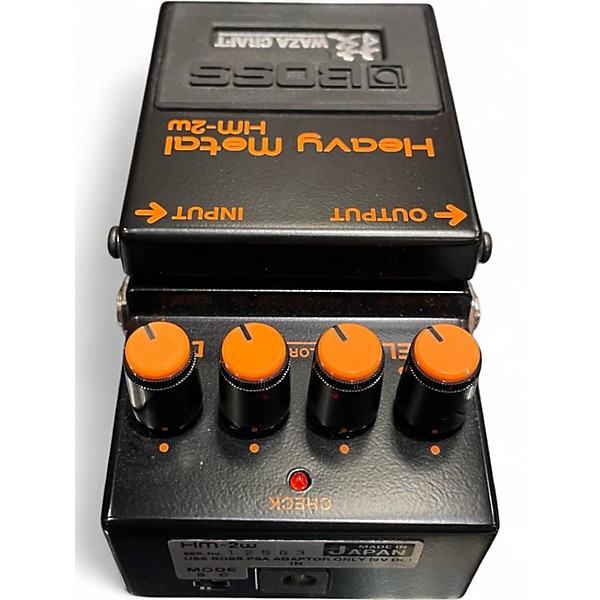 Used BOSS HM2w Heavy Metal Waza Craft Effect Pedal