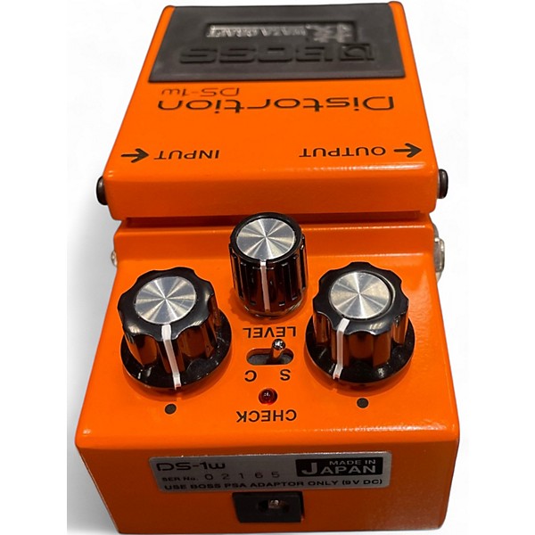 Used BOSS DS1W Waza Craft Distortion Effect Pedal