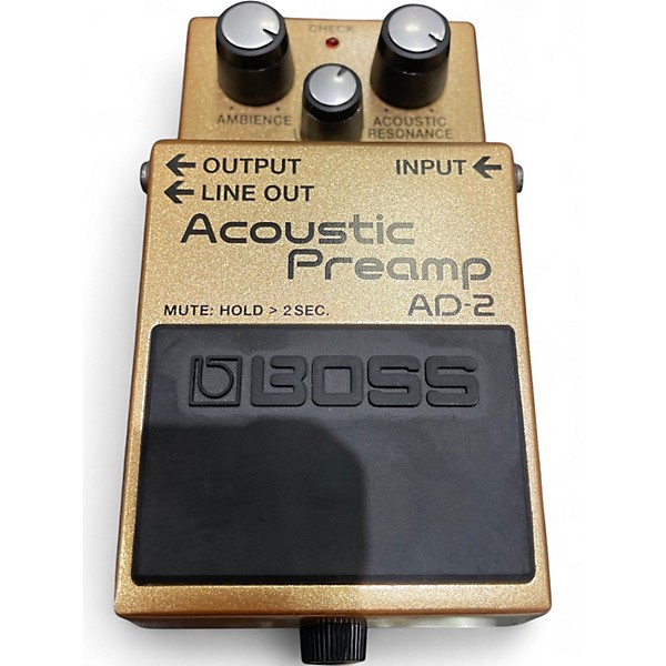 Used BOSS AD2 Acoustic Preamp Guitar Preamp