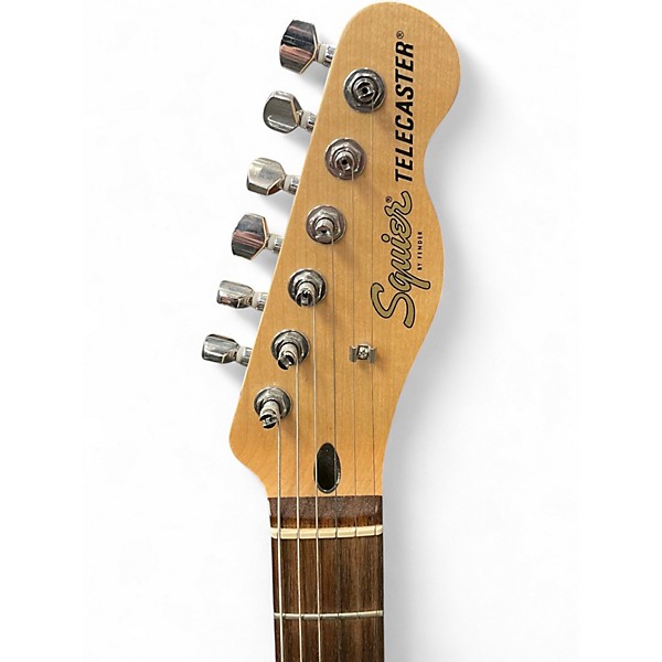 Used Squier Telecaster Blue Solid Body Electric Guitar