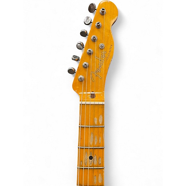 Used Fender ROAD WORN TELECASTER BLACK Solid Body Electric Guitar