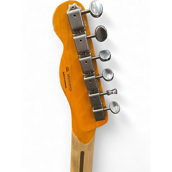 Used Fender ROAD WORN TELECASTER BLACK Solid Body Electric Guitar