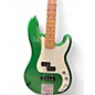 Used Fender Player Plus Active Precision Bass green Electric Bass Guitar