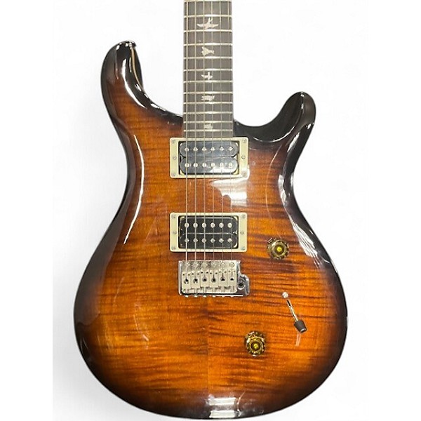 Used PRS SE Custom 24 Brown Sunburst Solid Body Electric Guitar