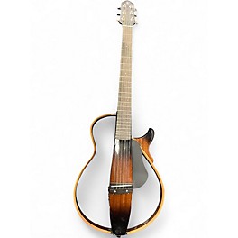 Used Yamaha SLG200S Trans Brown Acoustic Electric Guitar