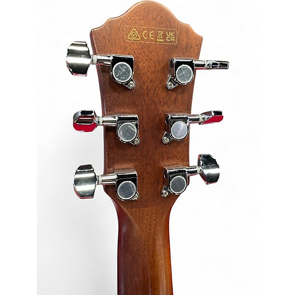 Used Ibanez AEG70L Tiger Burst Gloss Acoustic Electric Guitar