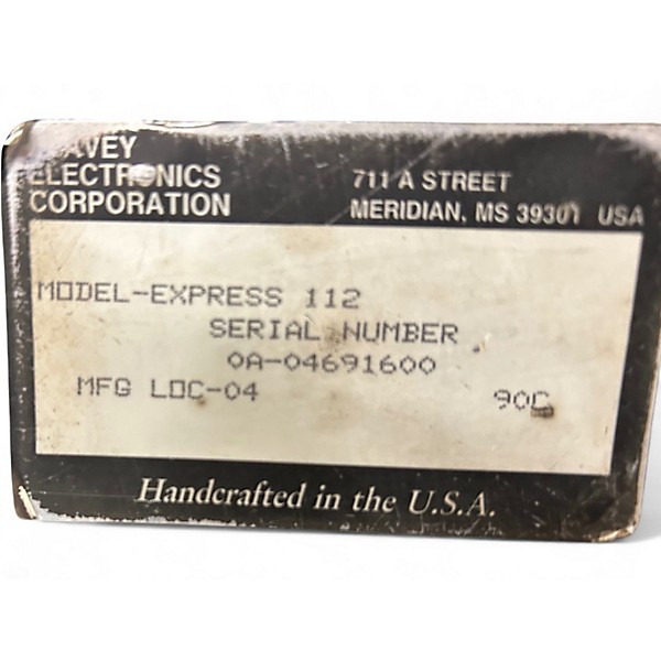 Used Peavey EXPRESS 112 Guitar Combo Amp