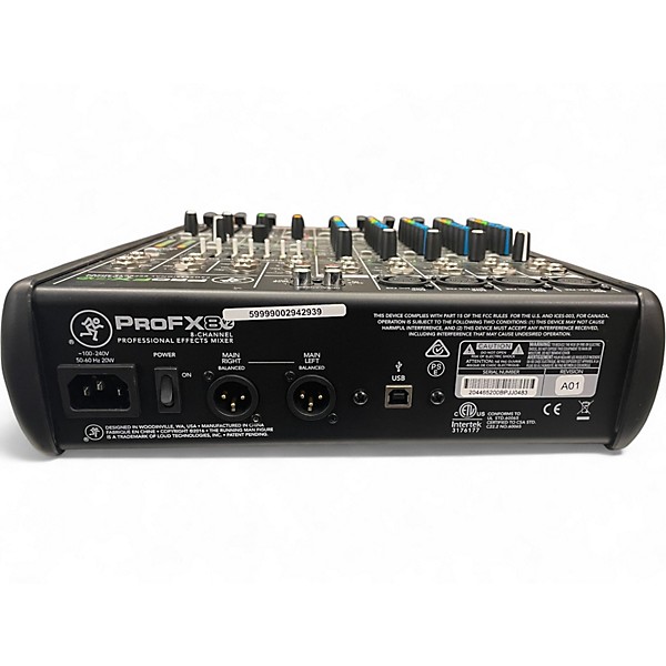Used Mackie PROFX8 v2 Unpowered Mixer