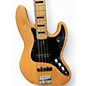 Used Squier Vintage Modified 70S Jazz Bass Natural Electric Bass Guitar