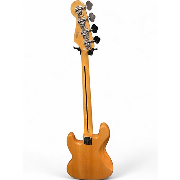 Used Squier Vintage Modified 70S Jazz Bass Natural Electric Bass Guitar