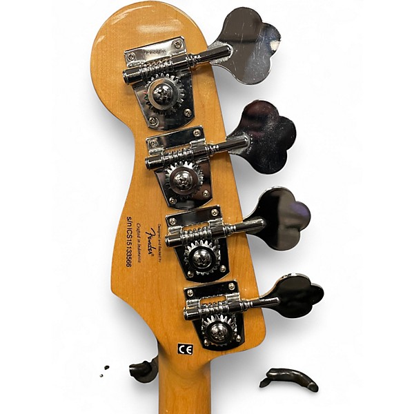 Used Squier Vintage Modified 70S Jazz Bass Natural Electric Bass Guitar