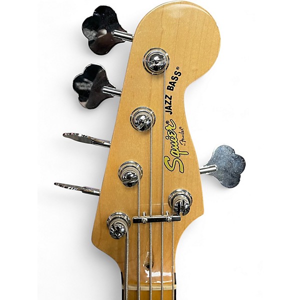 Used Squier Vintage Modified Jazz Bass V Natural Electric Bass Guitar
