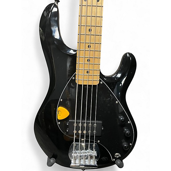 Used Sterling by Music Man SUB Ray5 Black Electric Bass Guitar