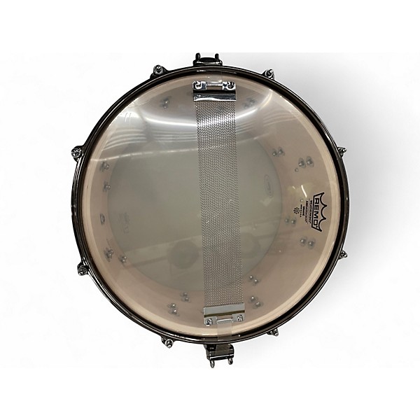Used Orange County Drum & Percussion 7X13 Maple Ash Snare Natural Gloss Drum