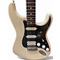 Used 2014 Fender American Standard Stratocaster White Solid Body Electric Guitar