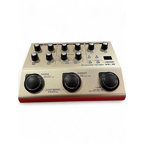 Used BOSS VE8 Acoustic Singer Effect Processor