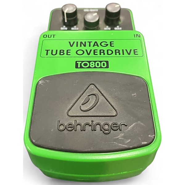 Used Behringer TO800 Vintage Tube Overdrive Effect Pedal