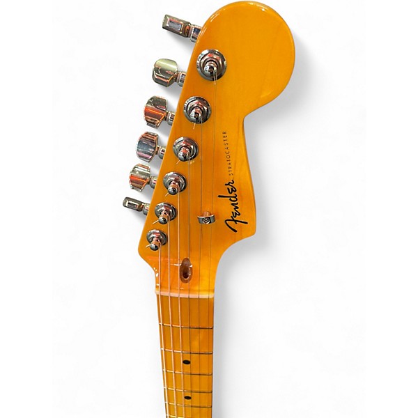 Used Fender American Ultra Stratocaster HSS TEXAS TEA Solid Body Electric Guitar