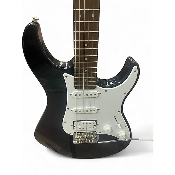 Used Yamaha PAC102 Black Solid Body Electric Guitar