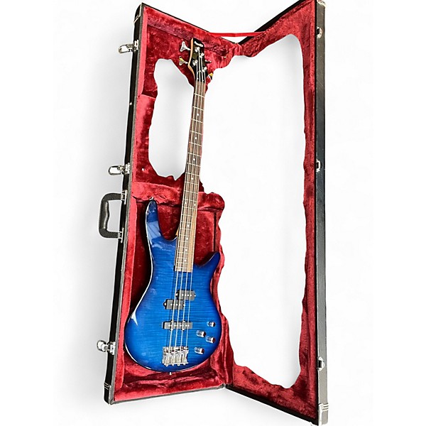 Used Ibanez GIO Blue Electric Bass Guitar