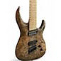 Used Legator Ninja Special 7 Charcoal Burl Solid Body Electric Guitar