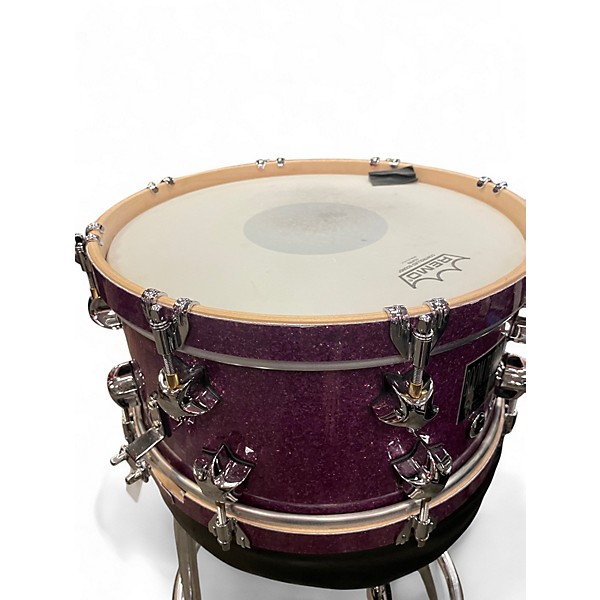 Used Adinolfi Alternative Percussion 13in BOOM THEORY PURPLE SPARKLE Drum