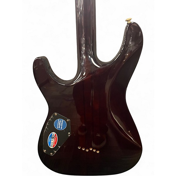 Used Schecter Guitar Research C1 Classic Antique Amber Solid Body Electric Guitar