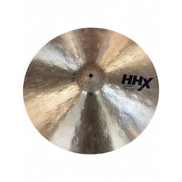 Used SABIAN 18in HHX Complex thin crash Cymbal