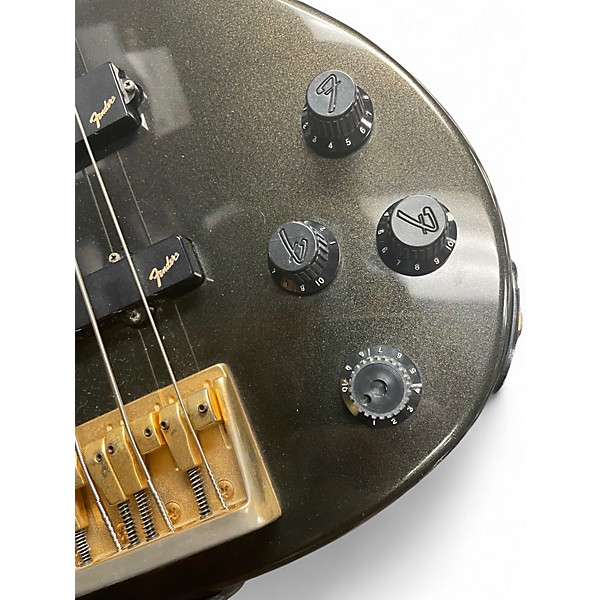 Used 1987 Fender Player Precision Bass Green Electric Bass Guitar