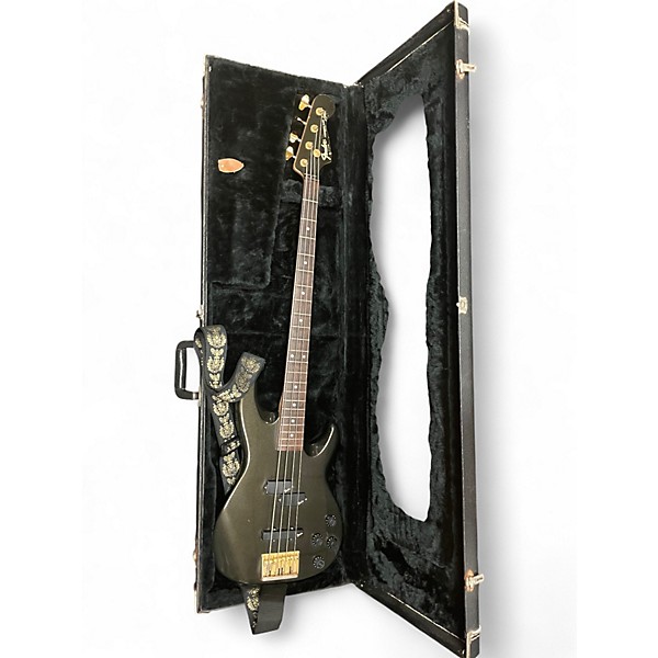 Used 1987 Fender Player Precision Bass Green Electric Bass Guitar