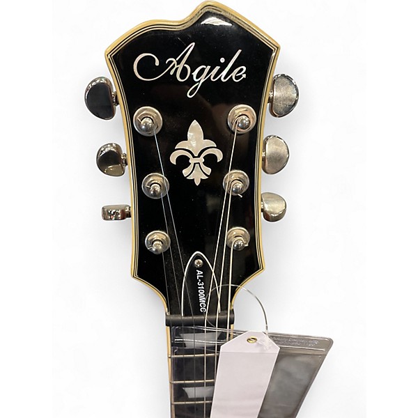 Used Agile AL3100MCC 3 Tone Sunburst Solid Body Electric Guitar