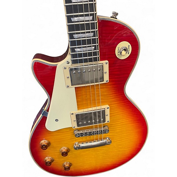 Used Agile AL3100MCC 3 Tone Sunburst Solid Body Electric Guitar