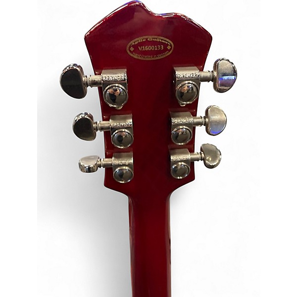 Used Agile AL3100MCC 3 Tone Sunburst Solid Body Electric Guitar