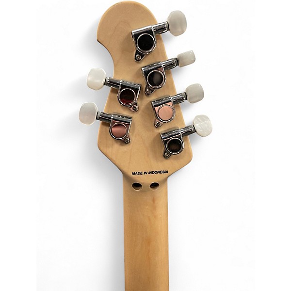 Used Sterling by Music Man AX40 Trans Gold Solid Body Electric Guitar