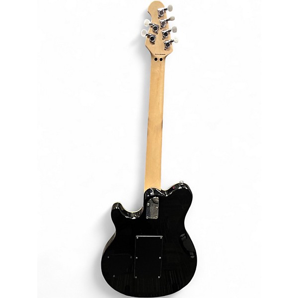 Used Sterling by Music Man AX40 Trans Gold Solid Body Electric Guitar