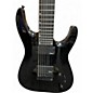 Used Jackson JS22-7 Dinky 7 String Black Solid Body Electric Guitar