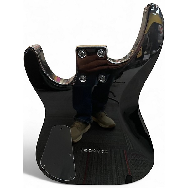 Used Jackson JS22-7 Dinky 7 String Black Solid Body Electric Guitar