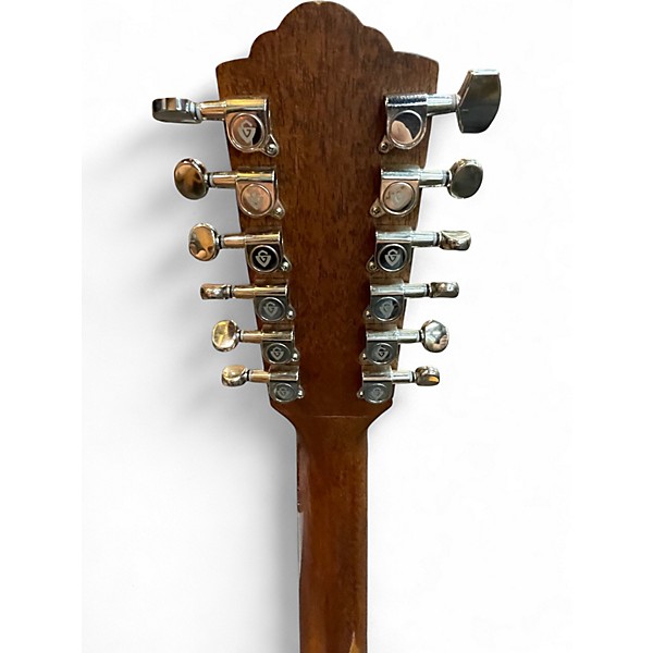 Used Guild F-2512E Natural 12 String Acoustic Electric Guitar