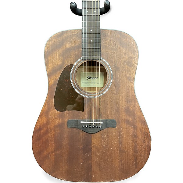 Used Ibanez AW54LOPN Artwood Okoume Left-handed NATURAL WOOD Acoustic Guitar