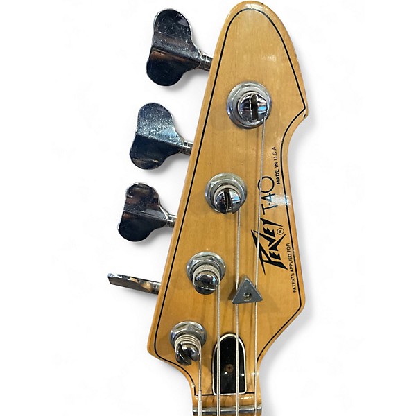 Used Peavey T40 Natural Electric Bass Guitar