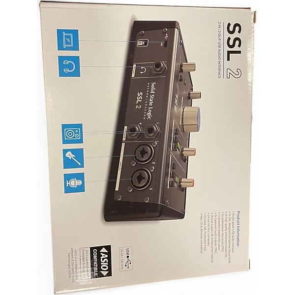 Used Solid State Logic SSL2 Audio Interface