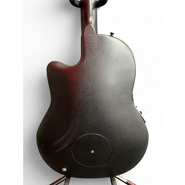 Used Ovation CC48 Celebrity Deluxe Trans Brown Acoustic Electric Guitar