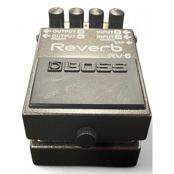 Used BOSS RV6 Digital Reverb Effect Pedal