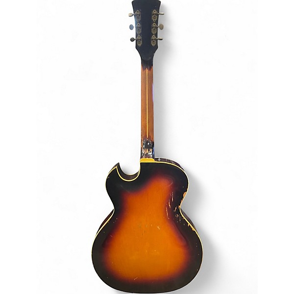 Vintage 1967 Guild CE-100D SUNBURST Hollow Body Electric Guitar