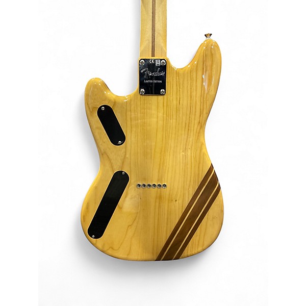 Used Fender Shortboard Mustang Natural Solid Body Electric Guitar