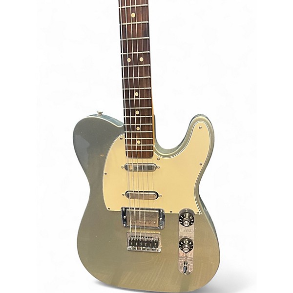 Used Fender BLACKTOP TELECASTER BARITONE HSS GHOST SILVER Baritone Guitars