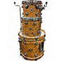 Used DW 3 Piece Collector's Series Exotic OL.IVE ASH BURL Drum Kit thumbnail