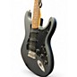 Used 2005 Fender Standard Stratocaster Satin Black Solid Body Electric Guitar
