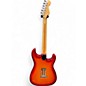 Used 2014 Fender Standard Stratocaster Plus Top Left-Handed Aged Cherry Burst Solid Body Electric Guitar
